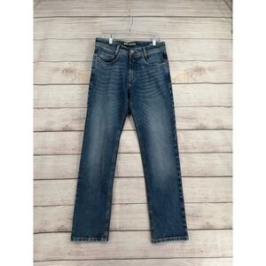Mac Jeans Arne Straight Leg Denim Pants Mens 31/32 Blue Recycled Cotton 0970L